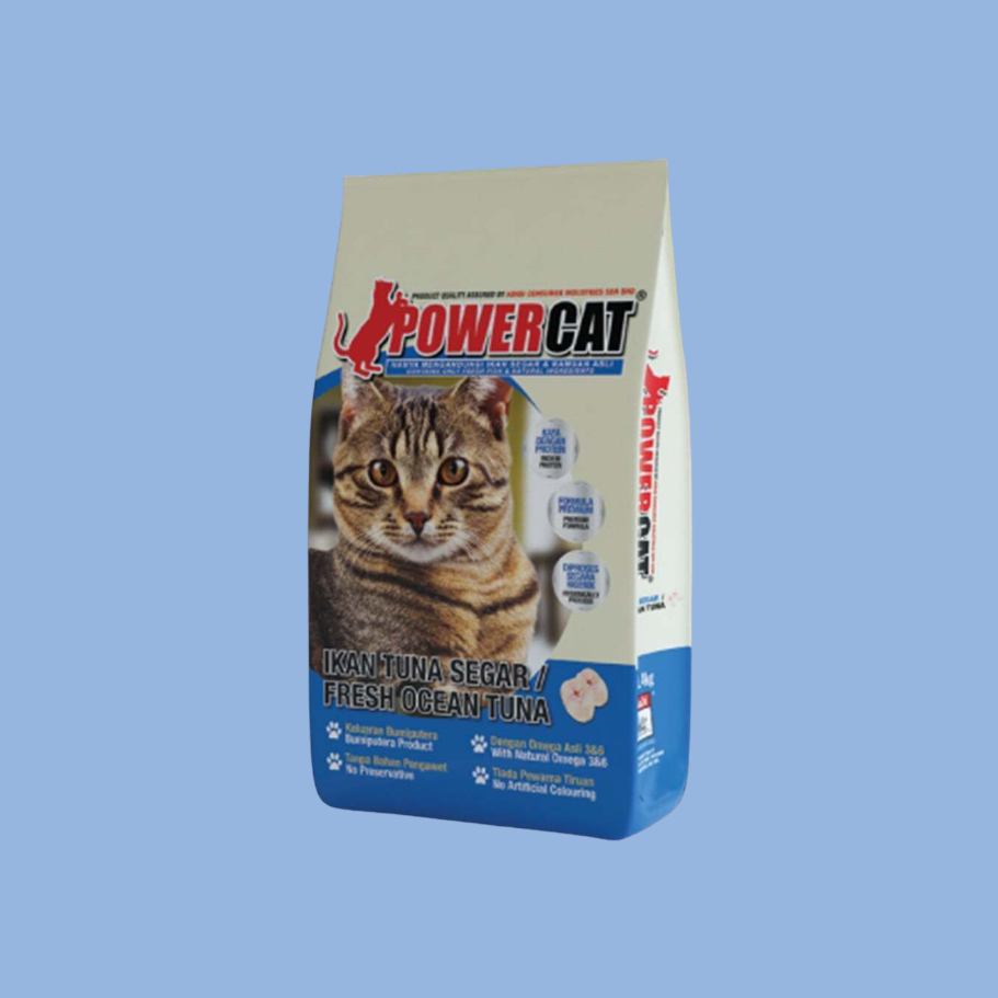 Powercat Fresh Ocean Tuna Dry Food