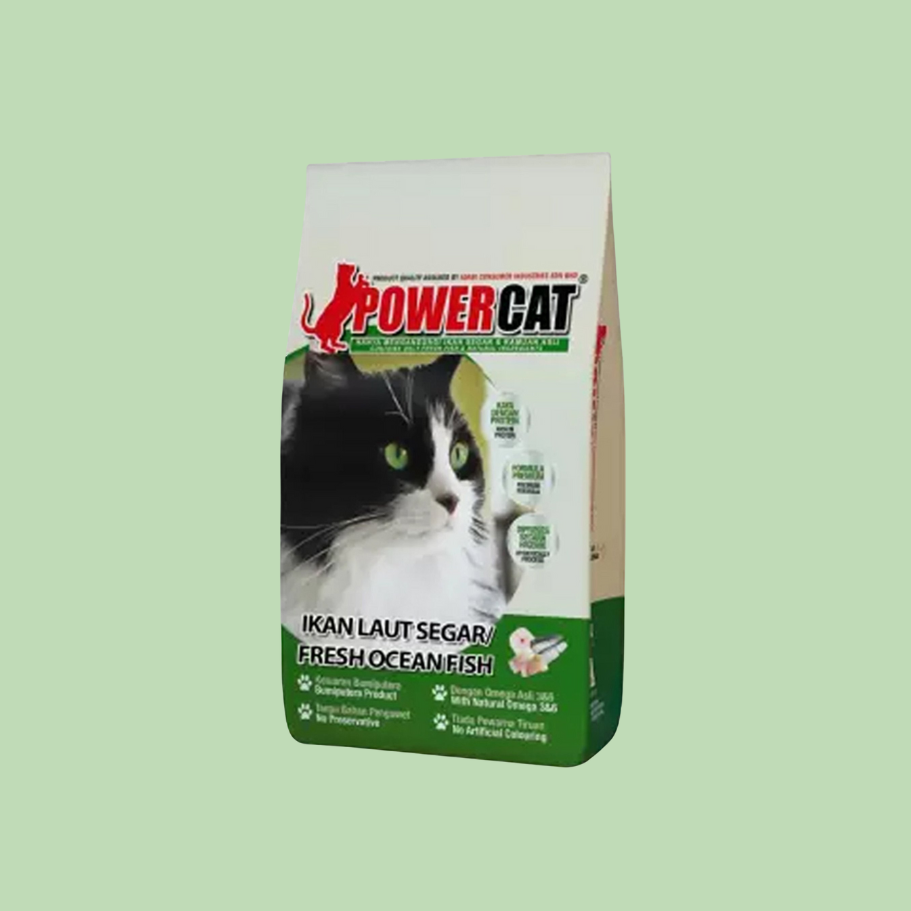 Powercat Fresh Ocean Fish Dry Food